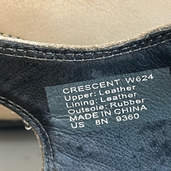 Abeo Crescent Stone Tan Leather Walking Sandal, Size 8 - Picture 11 of 11